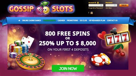 gossip slots bonus codes 2018